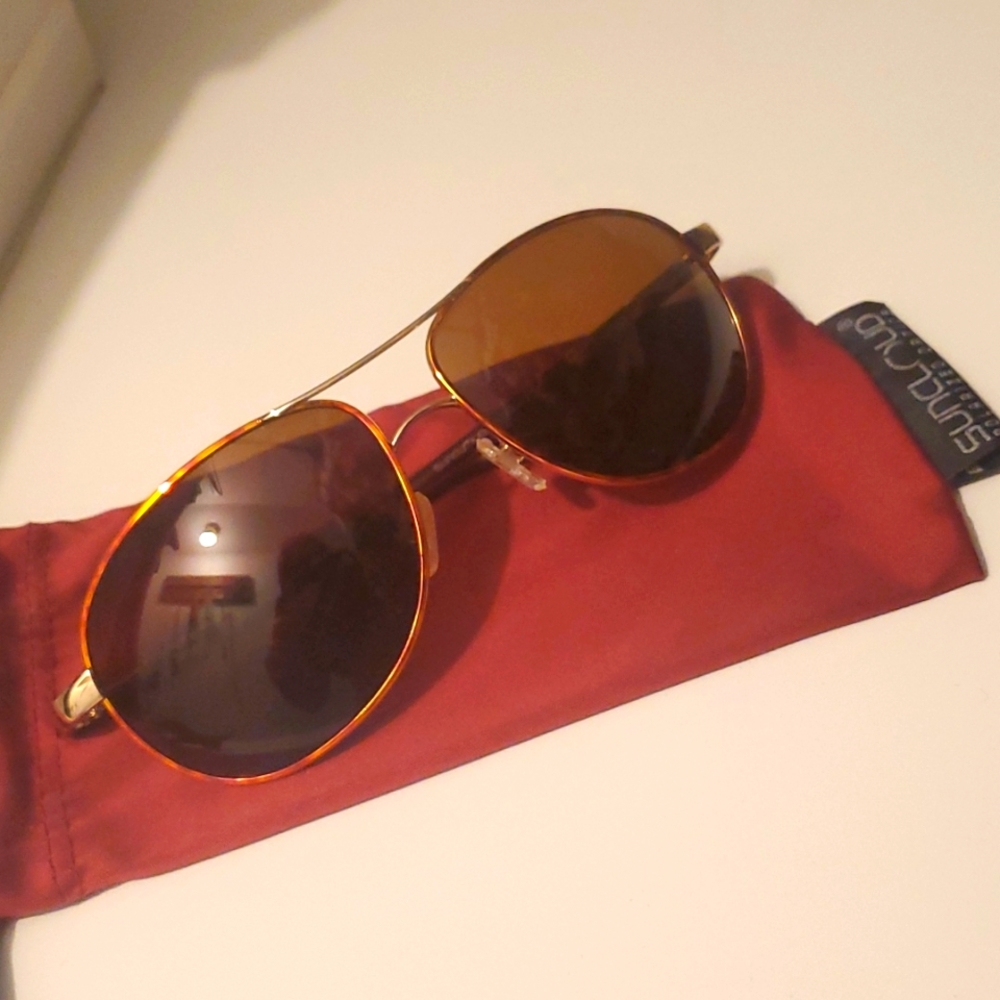Suncloud Polarized Aviator Sunglasses